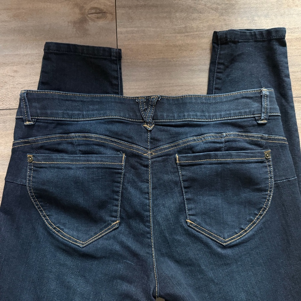 Democracy Dark Blue Skinny Jeans - Picture 5 of 10
